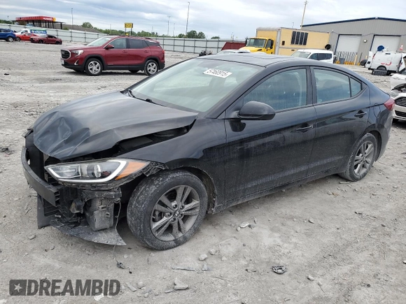 2017 Hyundai Elantra Value Edition z VIN KMHD84LF2HU247070, wystawiony jako Copart lot #57460915 z przebiegiem 124 337 mil mil oraz Szkoda całkowita • Salvage title. Historia ofert i sprzedaży dostępna na DreamBid. Obrazek 1.
