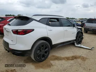 2021 Chevrolet Blazer RS z VIN 3GNKBERS8MS576350, wystawiony jako Copart lot #54868425 z przebiegiem 70 354 mil mil oraz Szkoda całkowita • Salvage title. Historia ofert i sprzedaży dostępna na DreamBid. Obrazek 3.