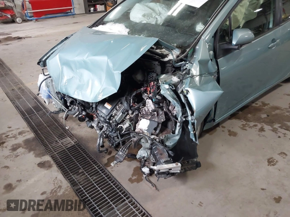 2021 Toyota Prius LE with VIN JTDL9MFU5M3025260, listed as a IAAI auction lot 41374329 with Not provided miles and . Bid and sale history available at DreamBid. Image 6.
