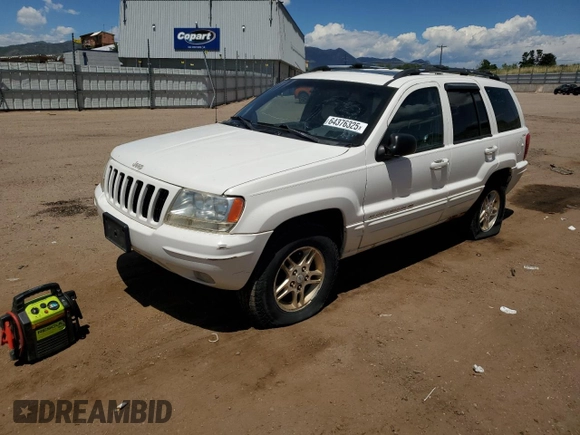1999 Jeep Grand Cherokee Limited with VIN 1J4GW68N5XC549051, listed as a Copart auction lot 64376325 with 205,276 mi miles and Clean title. Bid and sale history available at DreamBid. Image 1.