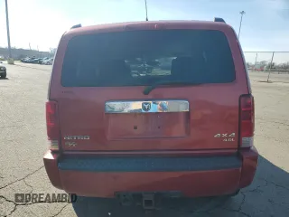 2008 Dodge Nitro R/T with VIN 1D8GU58658W102624, listed as a Copart auction lot 44599285 with 116,920 mi miles and Salvage Title. Bid and sale history available at DreamBid. Image 6.