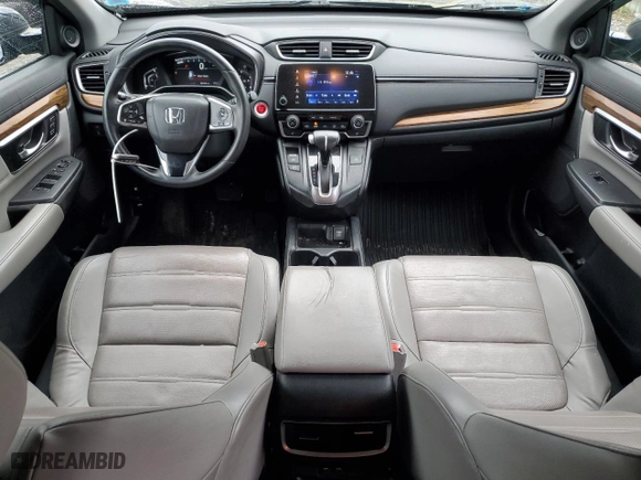 2017 Honda CR-V Touring with VIN 2HKRW2H96HH636330, listed as a Copart auction lot 52843185 with 84,604 mi miles and Salvage Title. Bid and sale history available at carsss.com. Image 8.