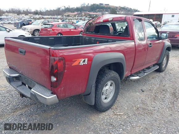 2004 Chevrolet Colorado LS Z71 with VIN 1GCDT196648208008, listed as a IAAI auction lot 41378024 with 235,799 mi miles. Bid and sale history available at carsss.com. Image 4.