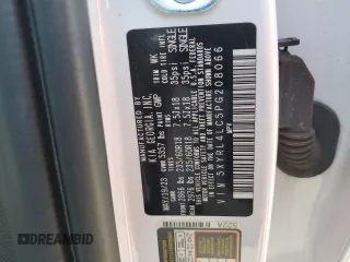 2023 Kia Sorento S with VIN 5XYRL4LC5PG208066, listed as a Copart auction lot 45376745 with 16,943 mi miles and Salvage Title. Bid and sale history available at DreamBid. Image 13.