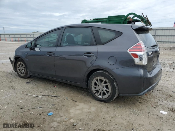 2016 Toyota Prius v Two with VIN JTDZN3EU5GJ054520, listed as a Copart auction lot 46552955 with 229,412 mi miles and Salvage Title. Bid and sale history available at carsss.com. Image 2.