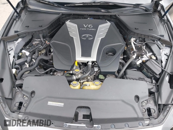2018 Infiniti Q50 Luxe with VIN JN1EV7AP7JM354543, listed as a IAAI auction lot 42189356 with 89,503 mi miles and . Bid and sale history available at DreamBid. Image 10.