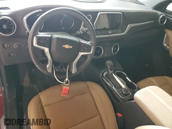 2020 Chevrolet Blazer Premier with VIN 3GNKBFRS1LS622668, listed as a Copart auction lot 49954355 with Not provided miles and Salvage title. Bid and sale history available at DreamBid. Image 8.