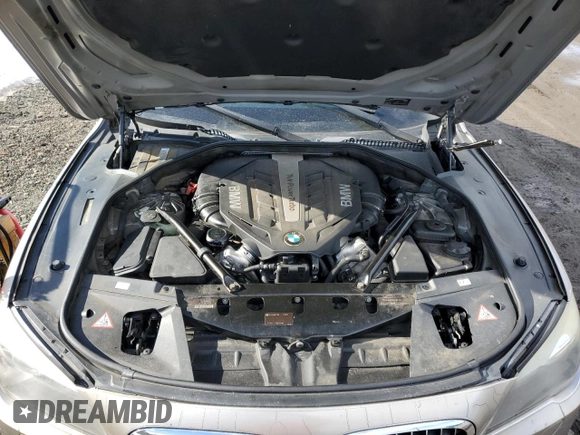 2010 BMW 7 Series 750Li xDrive with VIN WBAKC8C56AC431445, listed as a Copart auction lot 44895215 with 140,663 mi miles and Clean Title. Bid and sale history available at DreamBid. Image 11.
