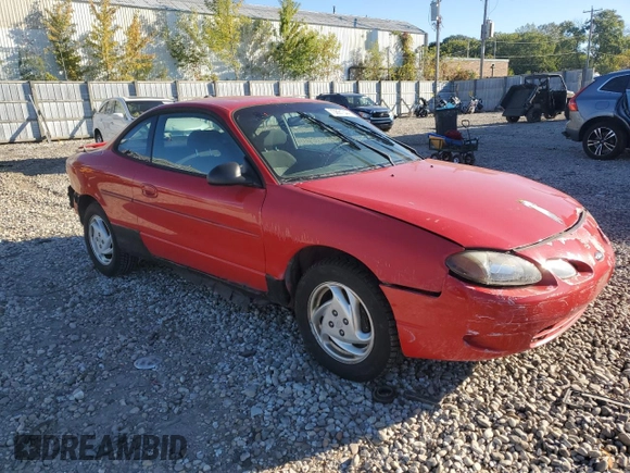 2002 Ford Escort ZX2 Standard with VIN 3FAFP11322R154870, listed as a Copart auction lot 73691344 with 128,151 mi miles and Non Repairable. Bid and sale history available at carsss.com. Image 4.
