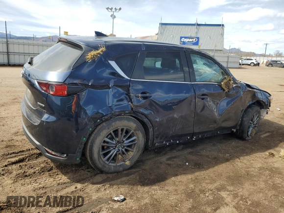 2020 Mazda CX-5 Touring with VIN JM3KFBCM7L0791785, listed as a Copart auction lot 50229385 with 41,737 mi miles and Salvage Title. Bid and sale history available at carsss.com. Image 3.