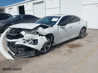 2021 Acura TLX w/Advance Package with VIN 19UUB5F63MA002895, listed as a IAAI auction lot 41529624 with 32,791 mi miles. Bid and sale history available at carsss.com. Image 18.