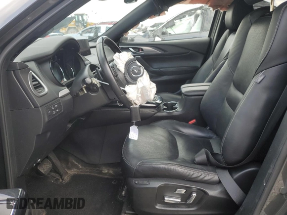 2021 Mazda CX-9 Grand Touring with VIN JM3TCBDY7M0508897, listed as a Copart auction lot 55645515 with 62,917 mi miles and Salvage title. Bid and sale history available at DreamBid. Image 7.