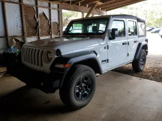 2023 Jeep Wrangler Sport with VIN 1C4HJXDGXPW697782, listed as a Copart auction lot 46709525 with 16,147 mi miles and Clean Title. Bid and sale history available at DreamBid. Image 1.