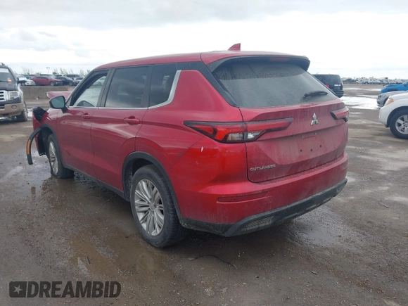 2023 Mitsubishi Outlander ES z VIN JA4J3TA87PZ027620, wystawiony jako IAAI lot #41900551 z przebiegiem 46 477 mil mil oraz . Historia ofert i sprzedaży dostępna na DreamBid. Obrazek 3.