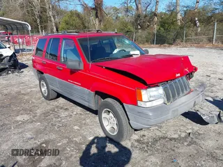 1996 Jeep Grand Cherokee Laredo with VIN 1J4EX58S8TC122302, listed as a IAAI auction lot 41218573 with 195,392 mi miles. Bid and sale history available at carsss.com. Image 1.