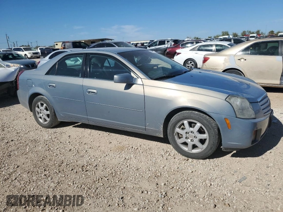 2007 Cadillac CTS with VIN 1G6DP577070161443, listed as a Copart auction lot 81595664 with 129,464 mi miles and Salvage Title. Bid and sale history available at DreamBid. Image 4.