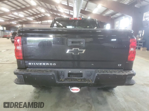 2016 Chevrolet Silverado 1500 LT with VIN 1GCVKREC0GZ414635, listed as a Copart auction lot 55832915 with 25,095 mi miles and Salvage Title. Bid and sale history available at DreamBid. Image 6.