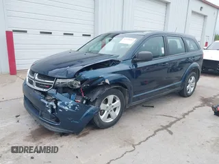 2013 Dodge Journey American Value with VIN 3C4PDCAB8DT602979, listed as a IAAI auction lot 42318493 with 179,210 mi miles and . Bid and sale history available at DreamBid. Image 2.