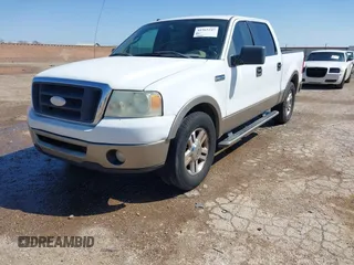 2006 Ford F-150 XLT with VIN 1FTPW12V76KE05796, listed as a IAAI auction lot 41965247 with 196,951 mi miles. Bid and sale history available at carsss.com. Image 2.