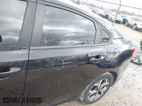 2020 Kia Forte LXS with VIN 3KPF24AD7LE205405, listed as a IAAI auction lot 41861517 with 96,497 mi miles and . Bid and sale history available at carsss.com. Image 18.