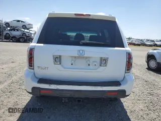 2008 Honda Pilot EX-L with VIN 5FNYF28758B010728, listed as a Copart auction lot 54992515 with 144,963 mi miles and Salvage Title. Bid and sale history available at DreamBid. Image 6.