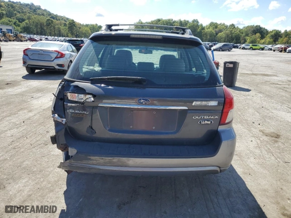 2008 Subaru Outback (Natl) Ltd with VIN 4S4BP62C887355186, listed as a Copart auction lot 69087954 with 162,648 mi miles and Salvage Title. Bid and sale history available at carsss.com. Image 6.