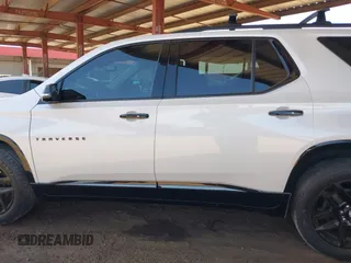 2020 Chevrolet Traverse Premier with VIN 1GNERKKW3LJ117912, listed as a IAAI auction lot 42317330 with 113,576 mi miles and . Bid and sale history available at DreamBid. Image 14.