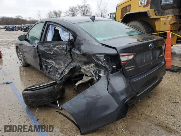 2024 Subaru Legacy Limited with VIN 4S3BWAN64R3005109, listed as a Copart auction lot 47551985 with 29,490 mi miles and Salvage title. Bid and sale history available at DreamBid. Image 2.
