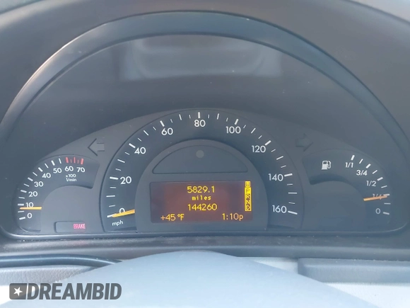 2003 Mercedes-Benz C 230 Kompressor with VIN WDBRF40J23F425919, listed as a IAAI auction lot 41457876 with 144,260 mi miles and . Bid and sale history available at DreamBid. Image 7.