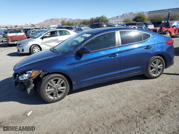 2017 Hyundai Elantra SE with VIN 5NPD84LF8HH158358, listed as a Copart auction lot 47265715 with 118,599 mi miles and Salvage Title. Bid and sale history available at carsss.com. Image 1.