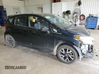 2016 Nissan Note SL with VIN 3N1CE2CP5GL409338, listed as a Copart auction lot 50560435 with 57,261 mi miles and Salvage title. Bid and sale history available at DreamBid. Image 4.