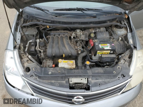 2012 Nissan Versa S with VIN 3N1BC1CP9CL358495, listed as a Copart auction lot 71660964 with 133,982 mi miles and Salvage Title. Bid and sale history available at carsss.com. Image 11.