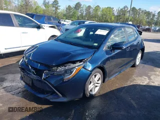2019 Toyota Corolla Hatchback SE with VIN JTNK4RBE1K3024766, listed as a IAAI auction lot 42037121 with 121,595 mi miles. Bid and sale history available at carsss.com. Image 17.