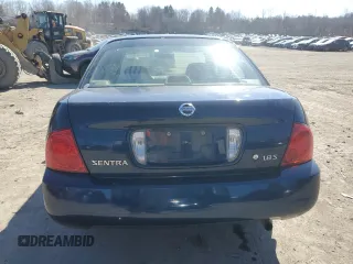 2006 Nissan Sentra S with VIN 3N1CB51DX6L614221, listed as a Copart auction lot 48555105 with 215,147 mi miles and Salvage Title. Bid and sale history available at DreamBid. Image 6.