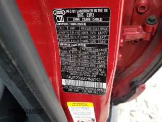 2012 Land Rover Range Rover Evoque Dynamic Premium с VIN SALVT2BG0CH662243, выставлен на аукционе Copart как лот 79749184 с пробегом 124 509 миль миль и Списание • Salvage title. История ставок и продаж доступна на DreamBid. Изображение 13.