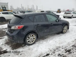 2013 Mazda 3 GX with VIN JM1BL1KF1D1729468, listed as a Copart auction lot 80479774 with 236,513 mi miles and Salvage Title. Bid and sale history available at carsss.com. Image 3.