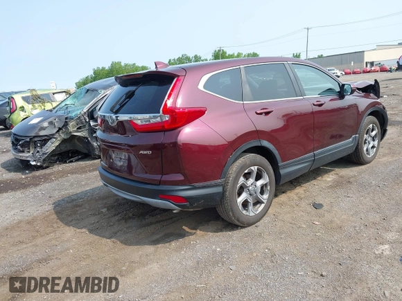 2018 Honda CR-V EX-L z VIN 7FARW2H8XJE050410, wystawiony jako IAAI lot #42382117 z przebiegiem 109 942 mil mil oraz . Historia ofert i sprzedaży dostępna na DreamBid. Obrazek 4.