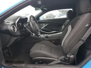 2023 Chevrolet Camaro LT1 with VIN 1G1FF1R7XP0101709, listed as a Copart auction lot 43611765 with 18,974 mi miles and Salvage Title. Bid and sale history available at DreamBid. Image 7.