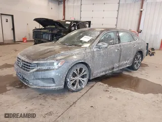 2021 Volkswagen Passat 2.0T SE with VIN 1VWSA7A30MC000721, listed as a IAAI auction lot 41614367 with 98,621 mi miles. Bid and sale history available at carsss.com. Image 17.
