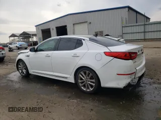 2015 Kia Optima SX Turbo with VIN 5XXGR4A63FG453826, listed as a Copart auction lot 46898225 with 140,782 mi miles and Salvage Title. Bid and sale history available at carsss.com. Image 2.