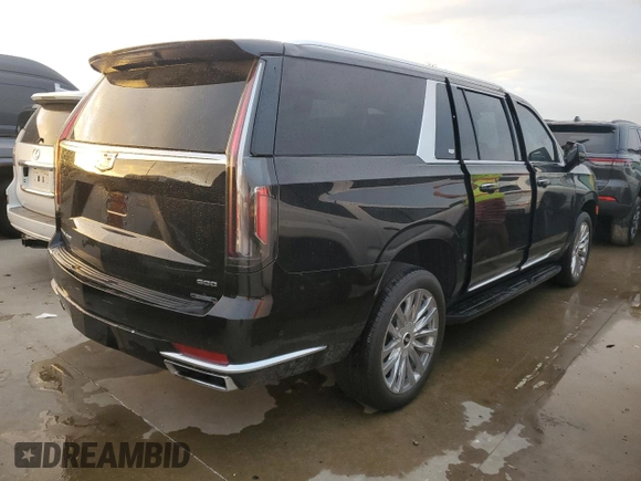 2023 Cadillac Escalade z VIN 1GYS3KKL3PR360009, wystawiony jako Copart lot #77258524 z przebiegiem 12 874 mil mil oraz Szkoda całkowita • Salvage title. Historia ofert i sprzedaży dostępna na DreamBid. Obrazek 3.