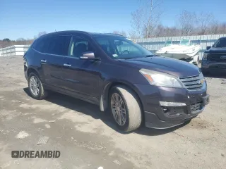 2015 Chevrolet Traverse LT with VIN 1GNKVGKD5FJ101466, listed as a Copart auction lot 52342695 with Not Provided miles and Clean Title. Bid and sale history available at DreamBid. Image 4.