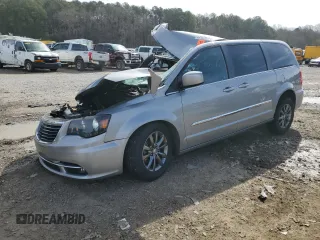 2016 Chrysler Town & Country S with VIN 2C4RC1HG3GR167443, listed as a Copart auction lot 47938035 with 0 mi miles and Salvage Title. Bid and sale history available at carsss.com. Image 1.