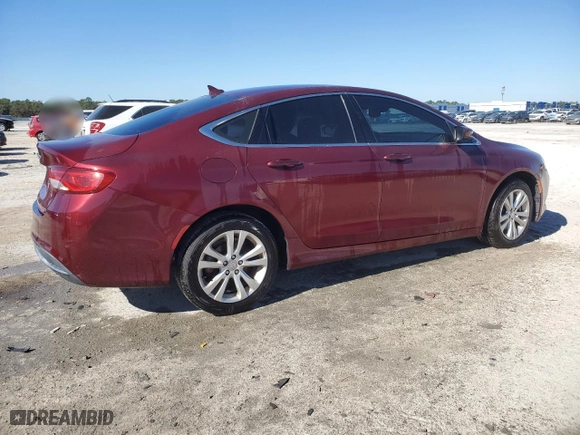 2016 Chrysler 200 Limited with VIN 1C3CCCAB1GN178846, listed as a Copart auction lot 82117794 with 86,799 mi miles and Salvage Title. Bid and sale history available at carsss.com. Image 3.