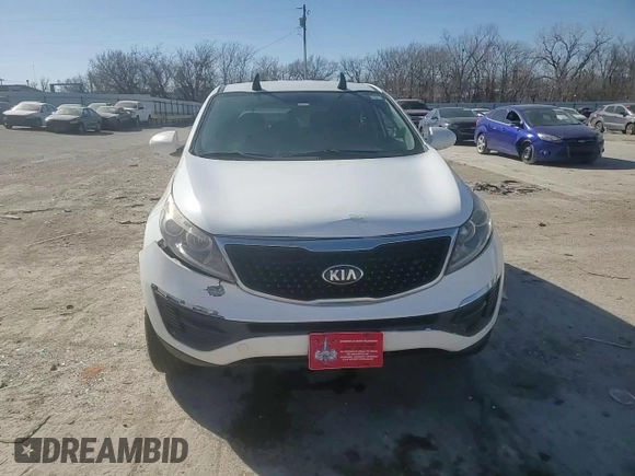 2016 Kia Sportage LX with VIN KNDPB3AC7G7880778, listed as a Copart auction lot 47276945 with 189,032 mi miles and Salvage Title. Bid and sale history available at carsss.com. Image 12.
