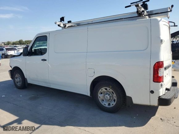 2021 Nissan NV Cargo SV with VIN 1N6BF0KM0MN809897, listed as a Copart auction lot 76552694 with 100,124 mi miles and Salvage Title. Bid and sale history available at carsss.com. Image 2.