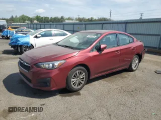 2017 Subaru Impreza Premium with VIN 4S3GKAD66H3619998, listed as a Copart auction lot 55403315 with 182,099 mi miles and Salvage title. Bid and sale history available at DreamBid. Image 1.