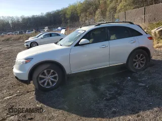2008 Infiniti FX35 with VIN JNRAS08W98X208503, listed as a Copart auction lot 51810335 with 0 mi miles and Salvage Title. Bid and sale history available at carsss.com. Image 1.