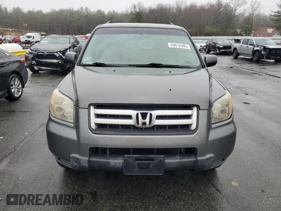 2008 Honda Pilot VP with VIN 5FNYF18278B054244, listed as a Copart auction lot 49612605 with 189,582 mi miles and Salvage Title. Bid and sale history available at DreamBid. Image 5.