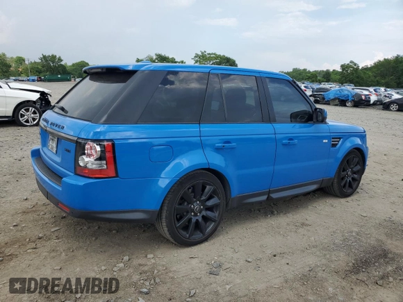2013 Land Rover Range Rover Sport HSE with VIN SALSF2D47DA793242, listed as a Copart auction lot 62897965 with 145,906 mi miles and Clean title. Bid and sale history available at DreamBid. Image 3.